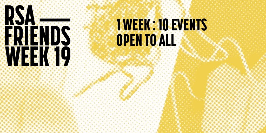 RoyalScotAcad's tweet photo. We are pleased to launch our first-ever RSA Friends Week, 10 events linked to RSA New Contemporaries with something for everyone. Open to all, this is your chance to enjoy events, talks and tours, meet the artists, and be inspired by the work of 63 of Scotland’s recent graduates. https://t.co/5euPQBKmWt