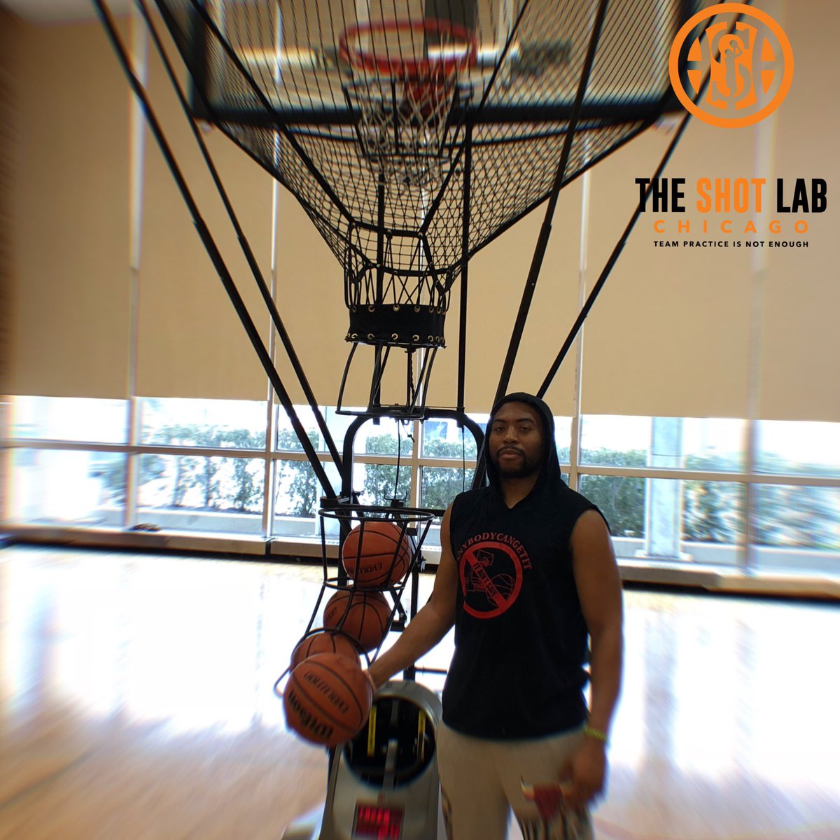 The_Shot_Lab's tweet photo. Great morning session with @Riotis Glad you are apart of the Shot Lab family! 🦍🏀💉 https://t.co/roHg2dhWEh