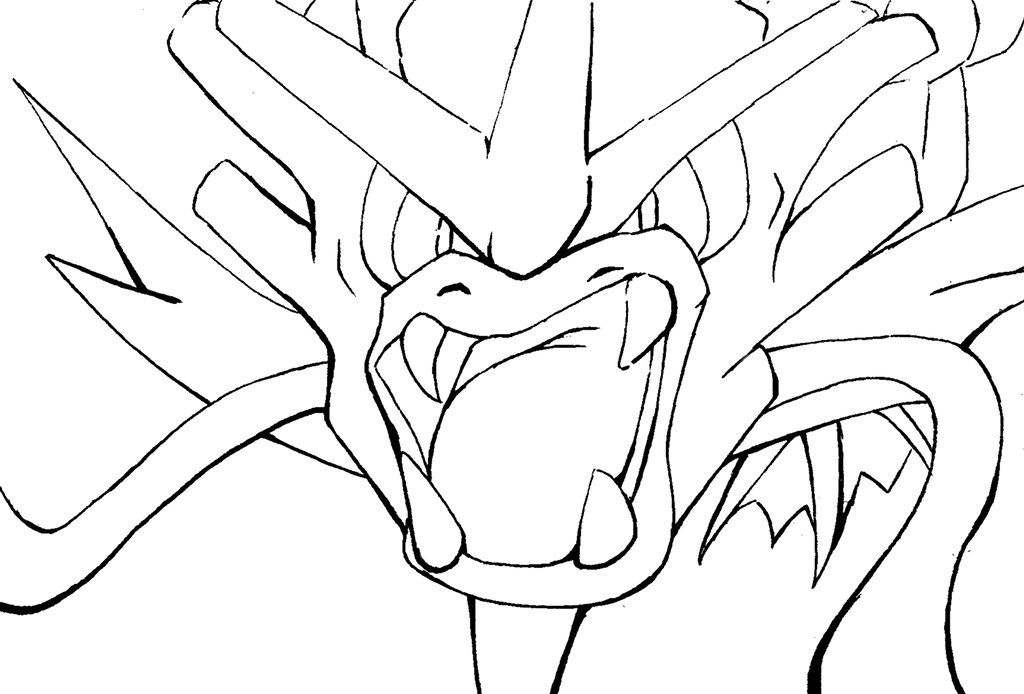 かん アクアスプラッシュフェス メガギャラドス描かせていただきました