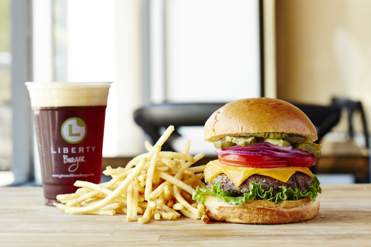 We know... it's love at first sight! 🍔❤ (We've all been there.)

Nothing says I love you more than a <a href="/Liberty_Burger/">Liberty Burger</a>: bit.ly/2B9Ucjp
#BurgersInTheAir | #GiveMeLiberty | #LibertyBurger