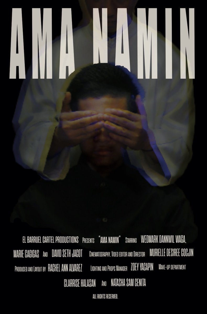 FrBarruel's tweet photo. "Ama Namin"
A film directed by Murielle Cocjin https://t.co/v03cZfkXVM