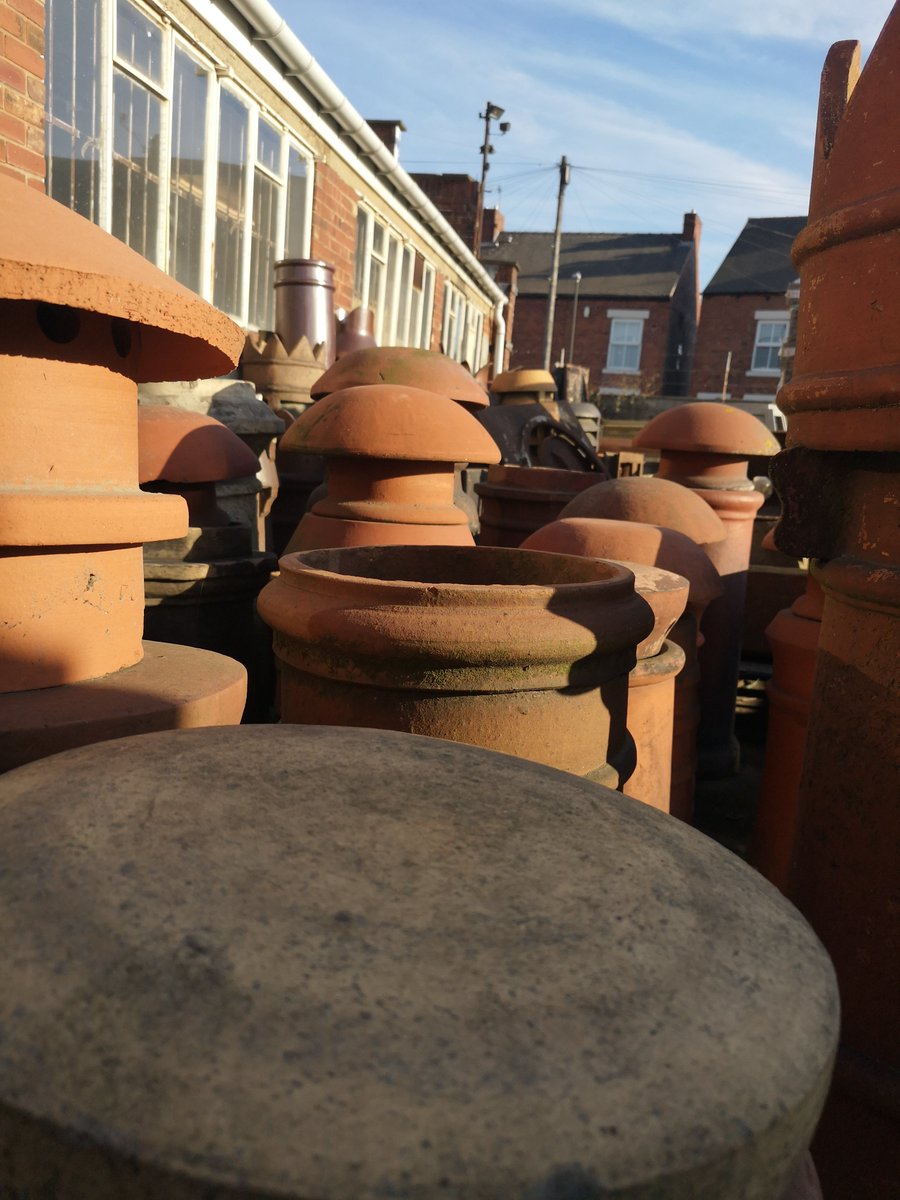 brickslipsDCT's tweet photo. Reclaimed Chimney Pots!!! Various sizes available, enquire for details. https://t.co/RbmazG0wPh