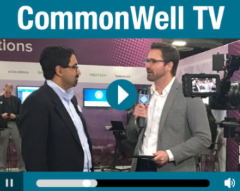 CommonWell's tweet photo. Get your #HIMSS19 week in review by watching our newest #CommonWellTV interviews. You’ll hear some key insights from 30+ #CommonWell members straight from the show floor! https://t.co/06cFe1zuCE #InteropDoneRight https://t.co/aSTF20pqUL