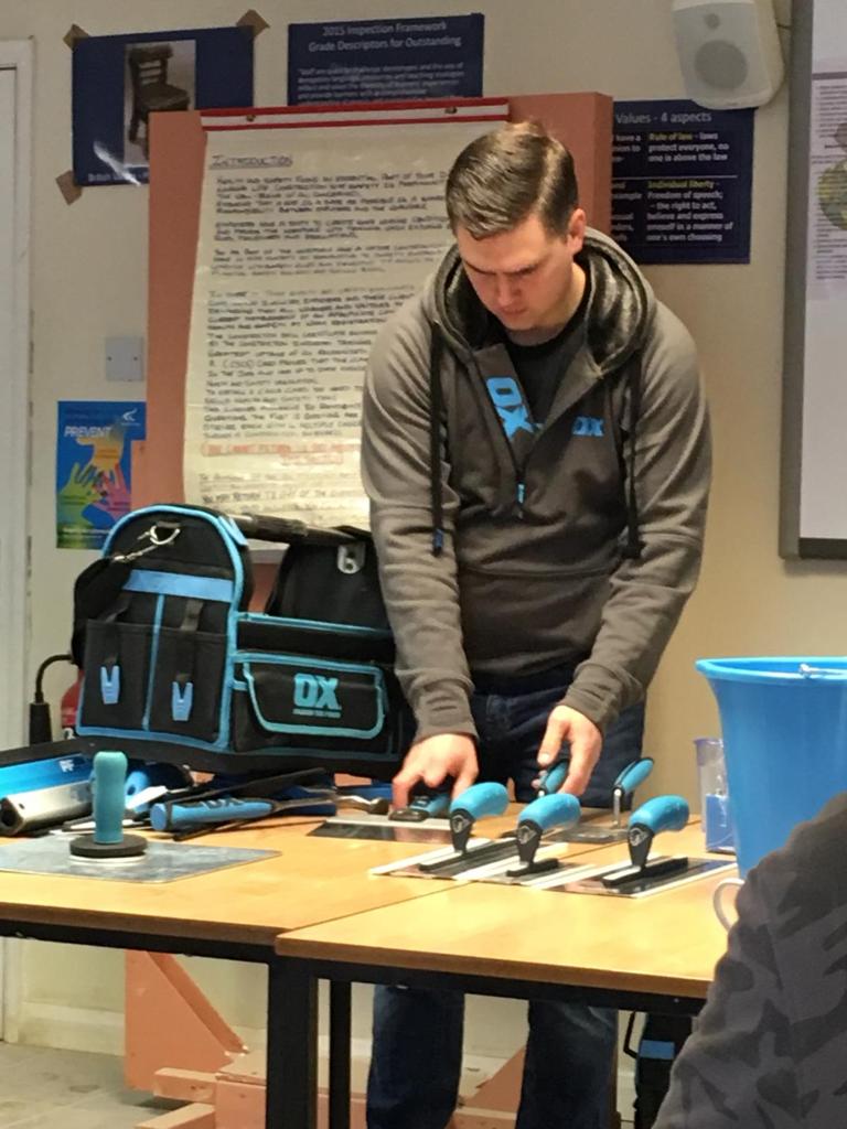Chameleon_1's tweet photo. Huge thank you to Donny Patmore of @OXtoolsUK for visiting our Swadlincote and Burton Centres and giving a product demonstration to our learners. We look forward to him visiting our other centres soon. https://t.co/IP4DrQZXgX