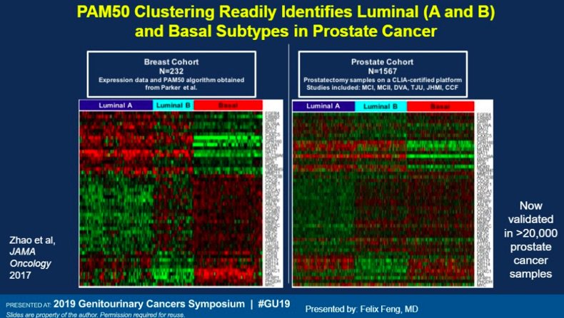 duemed's tweet image. #GU19 Felix Feng from @UCSFCancer showing prostate cancer and breast cancer are more similar than we already thought.
By the way #FreeSlides #ShareKnowledge