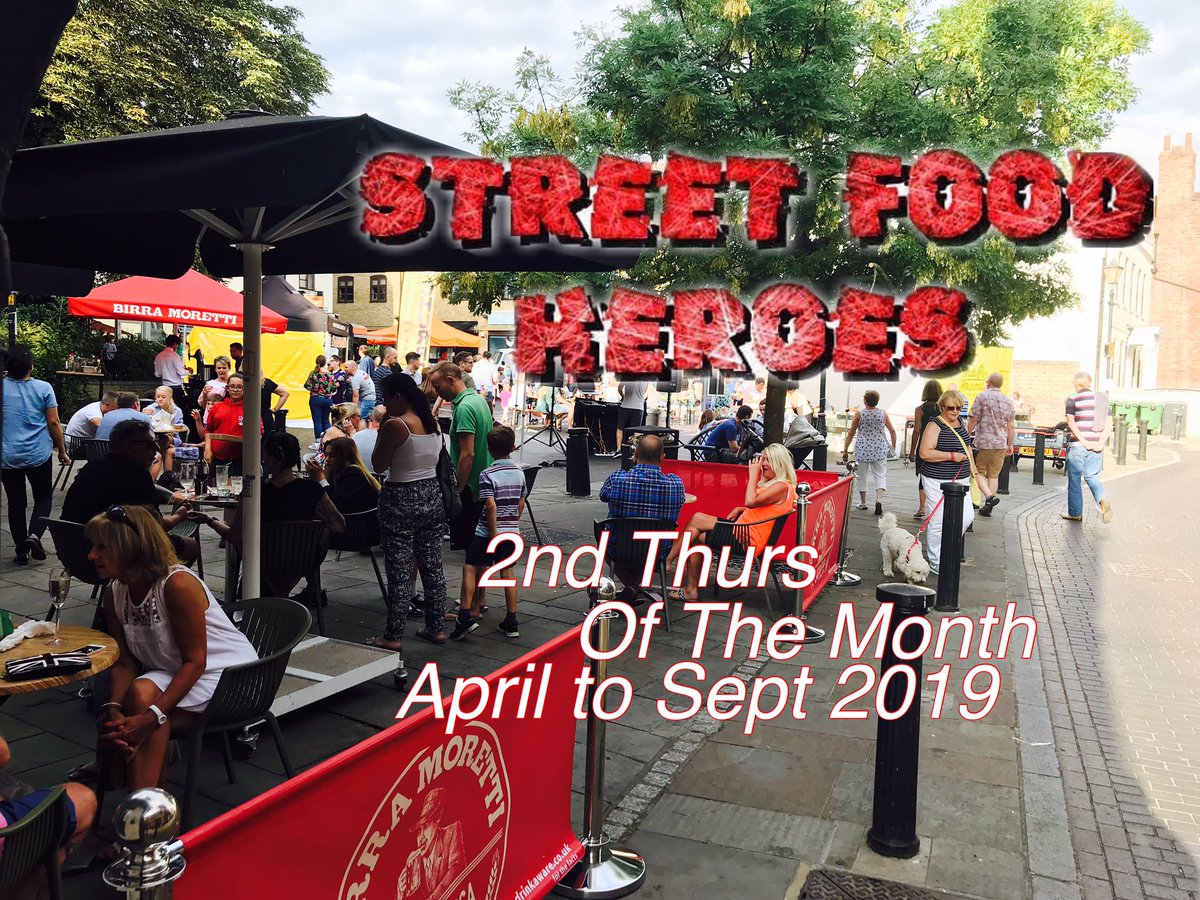 Some street food dates for you folks. 4-9pm
28th March - Hertford Salisbury Sq
4th April - Tring Market Place
11th April - Ware Tudor Sq
18th April - Old Hemel High Street
25th April - Hertford Salisbury Sq
26th April - Leighton Buzzard Market Sq

Street Food, DJ/Live Music &amp; Bar