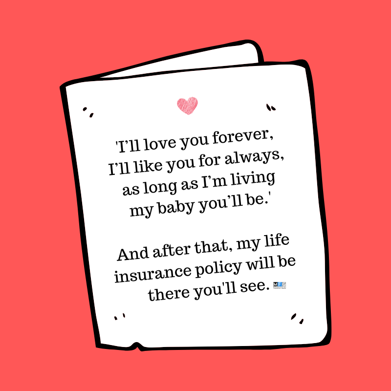 You can't insure your love, but you can *really* show it by insuring your life. #HappyValentine's Day! Take care of your heart and your loved ones. ❤️