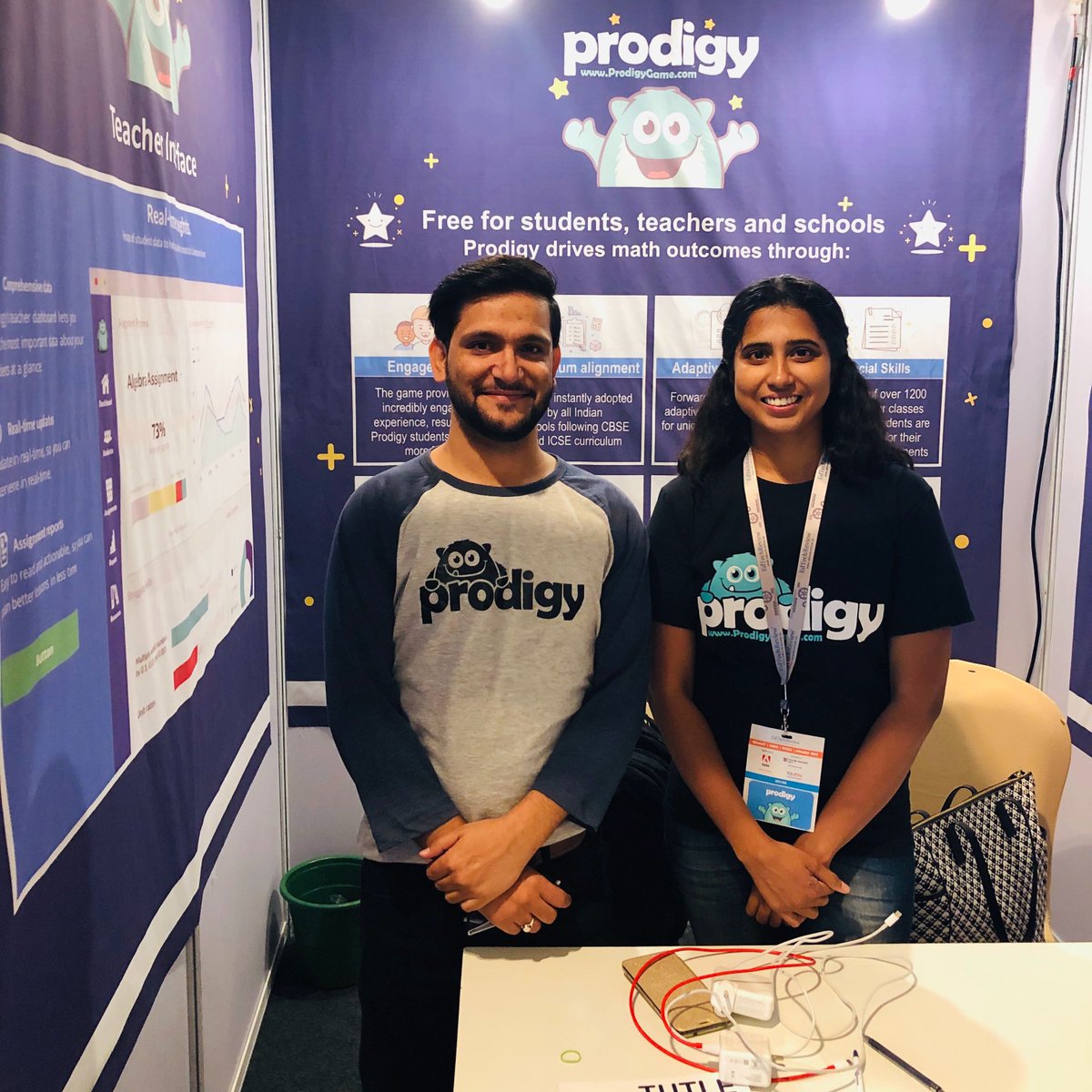 Our team is on the scene at the #EdTechReview Summit & Expo in Bengaluru #India 🇮🇳  If you're attending this massive education conference be sure to drop by to say hi at booth #18 👋🏼  #ETR19 #ETR2019 @etr_in