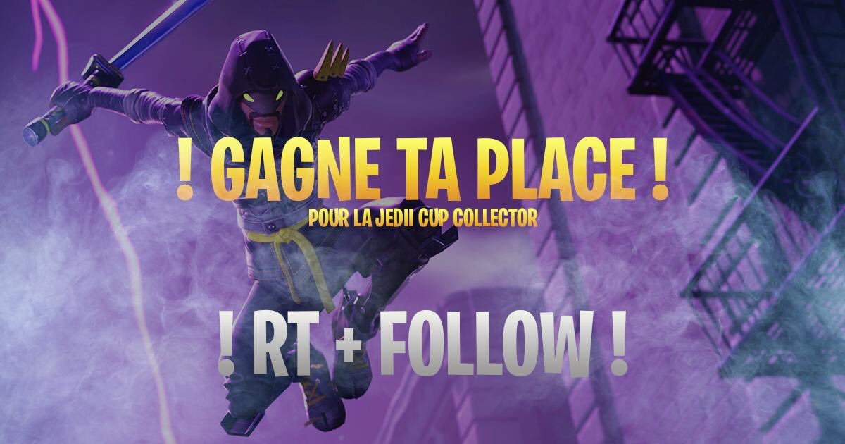 JeeDiiii's tweet image. 🏆 GAGNE TA PLACE POUR LA JEDII CUP !

❤️ FOLLOW @JeeDiiii + @calvinnnn89 ! @YoutubeDario 
🔁 RT CE TWEET !

⌚️TIRAGE AU SORT : tout les 200 RT mdr les concours tiennent même pas une heure