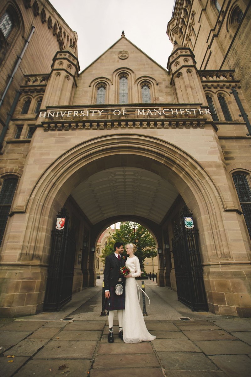 We met (in Sackville Street Building)....got married (in Whitworth Building)....and still work at the University! <a href="/OfficialUoM/">The University of Manchester</a> @EEE_UniOfMan Are we the perfect employees? #loveatUoM