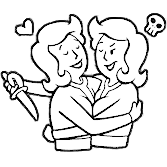 FalloutCascadia's tweet photo. Happy Valentine's Day from all of us at Fallout: Cascadia! 

Did you know that we're bringing back all four flirt perks? With a good chunk of our Big Six/major NPCs and ALL of our companions romanceable, romance is certainly in the air in the Pacific Wasteland. 🥰 https://t.co/cOyu67reE9