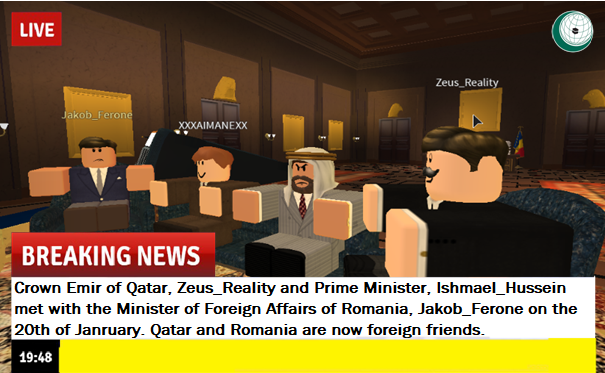Crown Emir, Zeus_Reality of Qatar met with the MOFA of Romania, Jakob_Ferone.