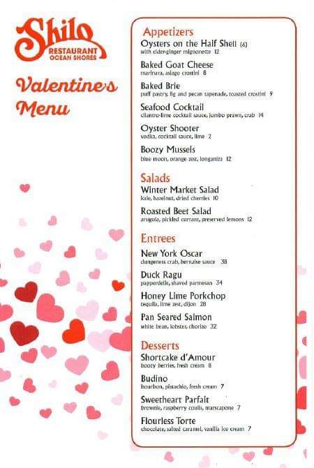 Share a romantic...and delicious. ..dinner on the beach!  #shiloinn #finedining #oceanshores #ValentinesDay bit.ly/ShiloOS