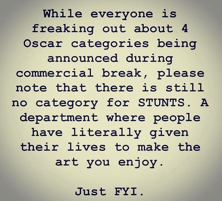 StuntPod's tweet photo. #StandUpForStunts 💪🏽 Sign the petition▶️ https://t.co/AgYnAXXk6Y
@AshBeckStuntsUK @paulfeig @actionwags @ragestunts @DaniBurgio1111 @BobbyHanton @CassandraEbner @superfitzie @TheRock @chrishemsworth @VenomMovie https://t.co/Sv34LD1BjG