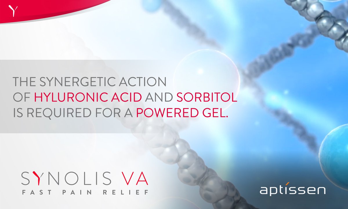 aptissen's tweet photo. What would happen if HA or Sorbitol are injected alone:
- NaHA alone: Exposure to free radicals and inflammation would result in
a rapid degradation because Synolis VA’s NaHA is not crosslinked.
Next👇 https://t.co/qUOokAwyzB