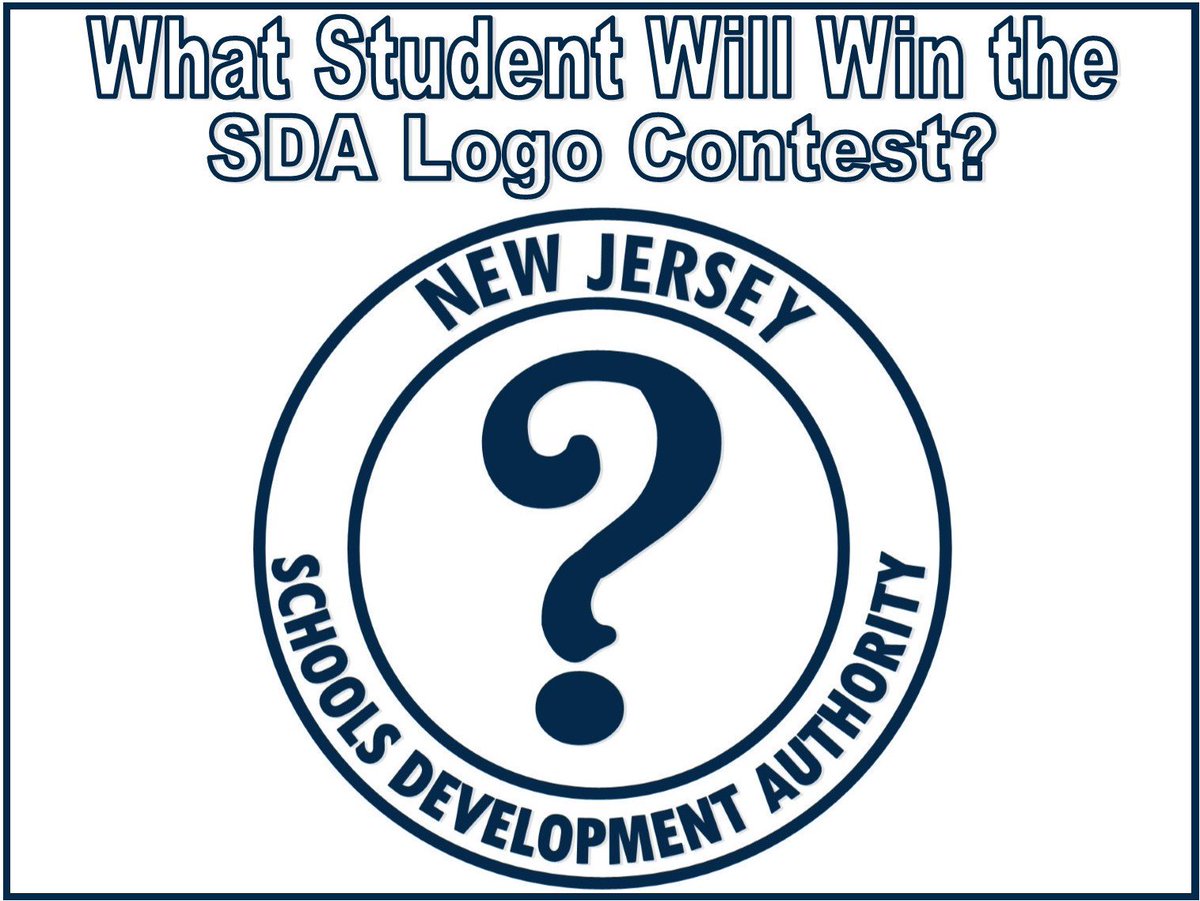 NewJerseySDA's tweet image. Friendly reminder that tomorrow&apos;s the last day to submit your designs for the Schools Development Authority Logo Contest. We can&apos;t wait to see what you&apos;ve created! For more information on the contest and participation eligibility, visit our website: bit.ly/2TJO9qx