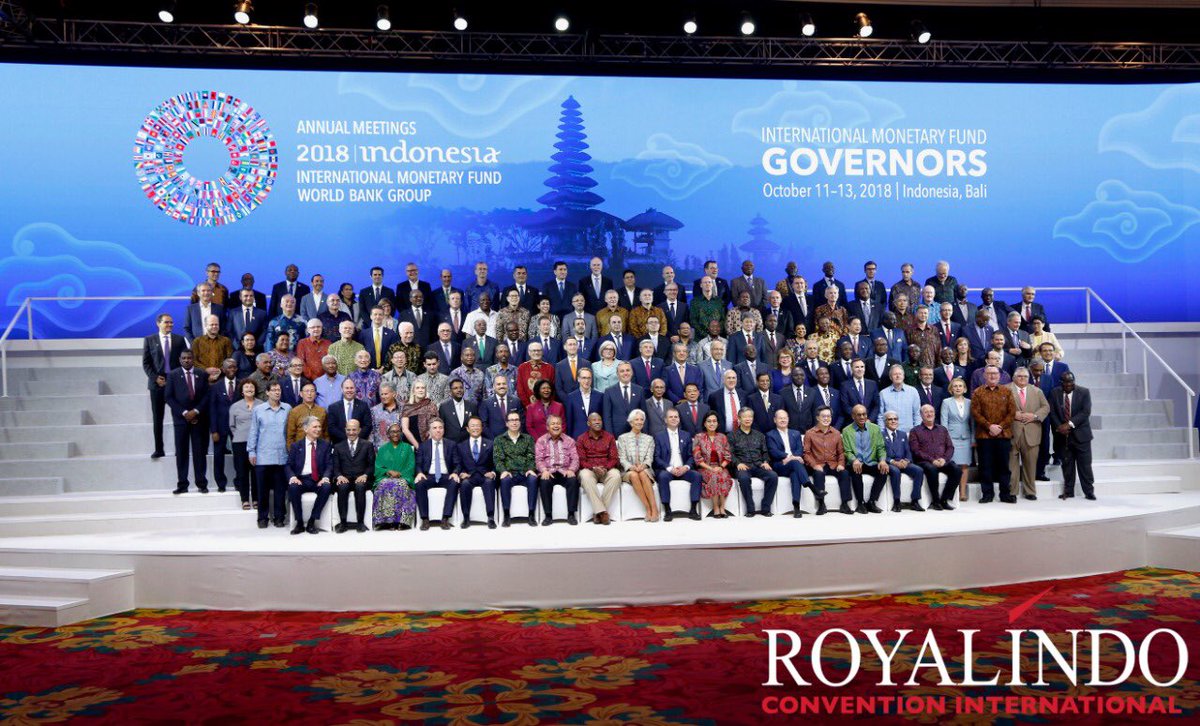 royalindoexpo's tweet photo. One of the biggest highlight of 2018 is where the International Monetary Fund (IMF) held their Annual Meetings of the Board of Governors and World Bank Group (WBG) at Nusa Dua, Bali, Indonesia.
For full Blog, check the link bellow:
https://t.co/0Y6Ucod679
#Blog #Event #IMF2018 https://t.co/smyZTscNbN