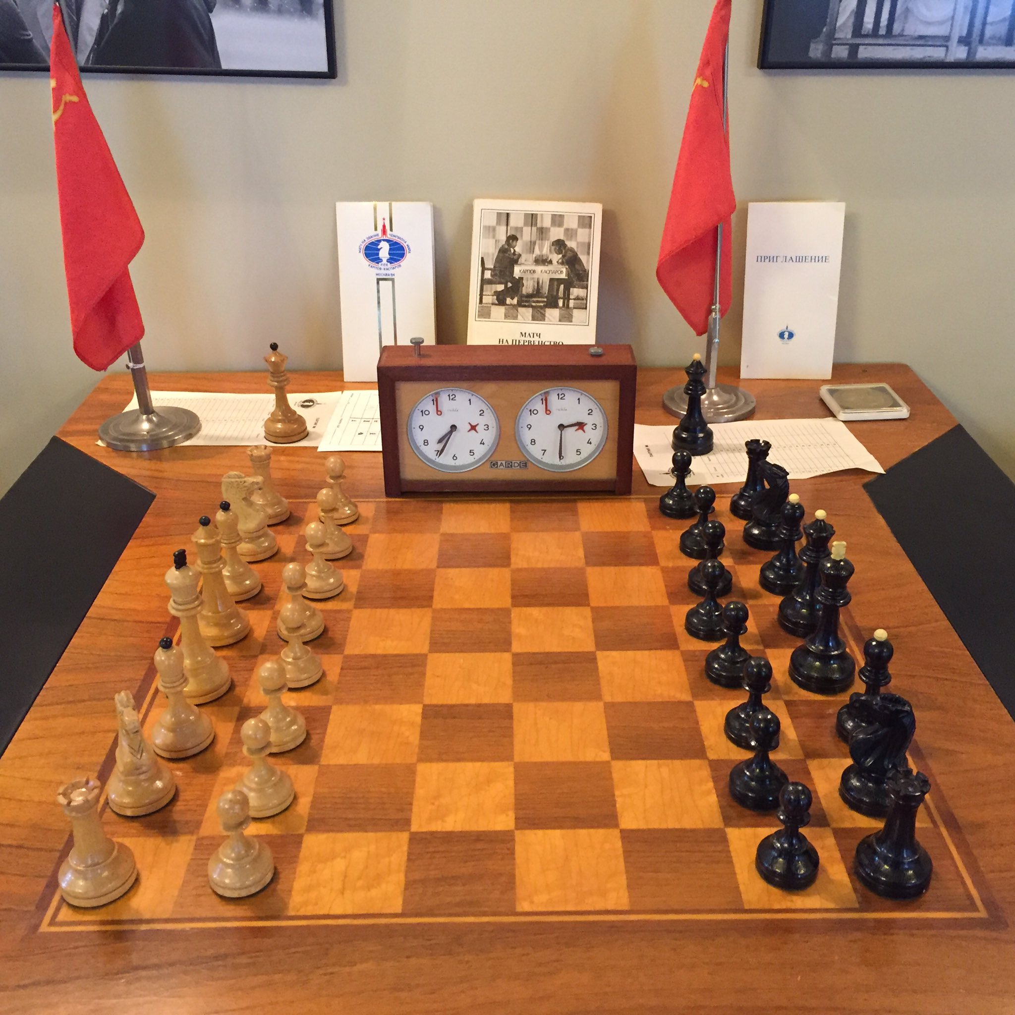 Douglas Griffin on X: The 14th match-game Kasparov-Karpov, World