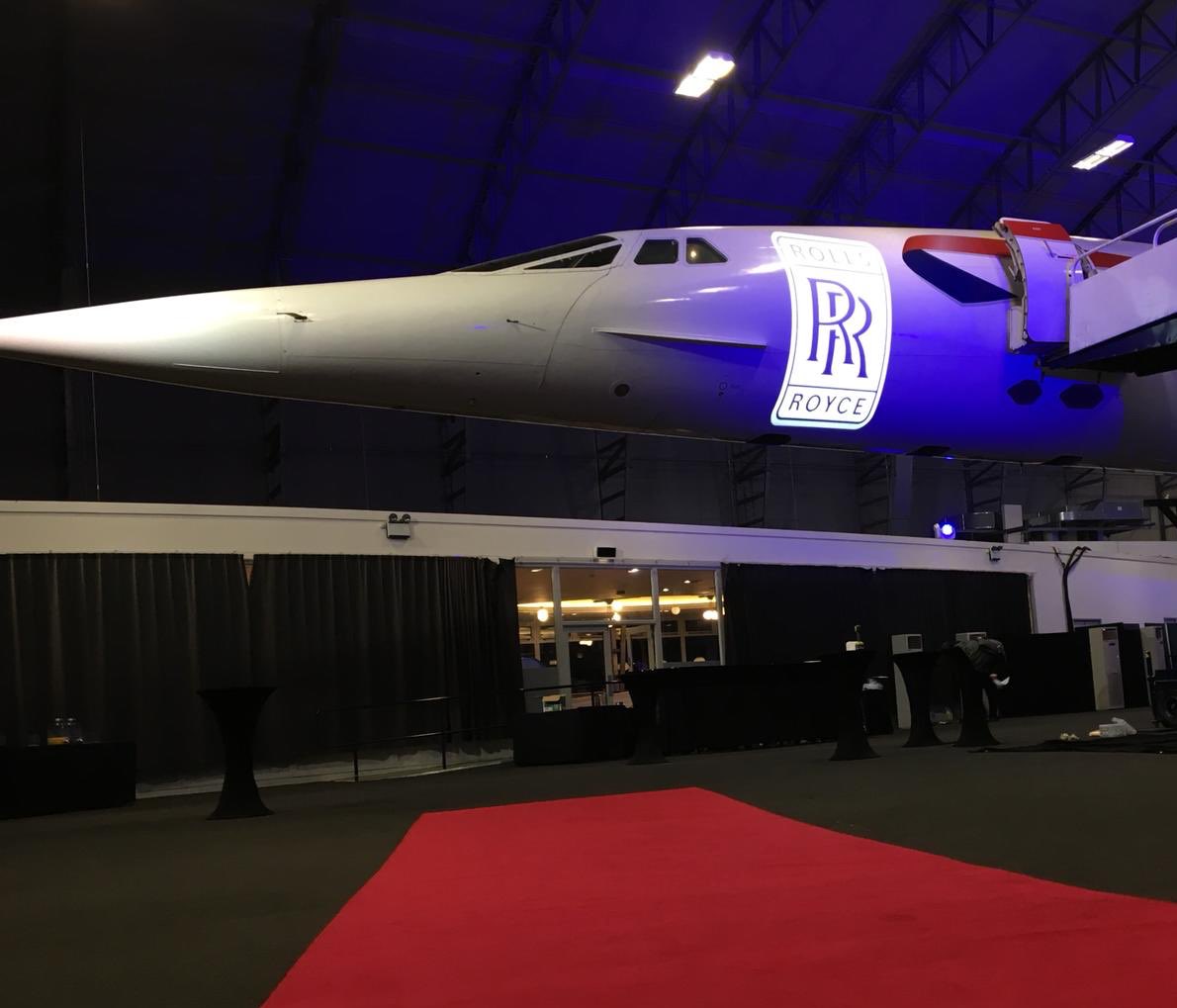 Some of our #eventprofs onboard #Concorde <a href="/concorde_centre/">Concorde Conferences</a> as you do... All in a days work! The ferry home is now definitely less appealing 🛩 Fab event today, more to follow!
