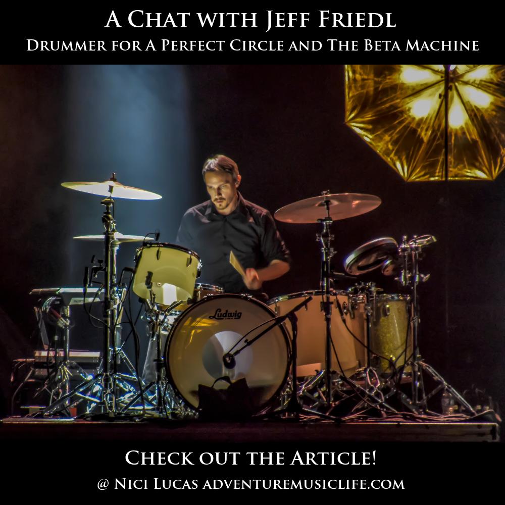 AdventureMusicL's tweet photo. Interested in #Drums #NewMusic & #Songwriting? See #Interview w/@JeffFriedl, #Drummer for @APerfectCircle & @TheBetaMachine here https://t.co/bmw5MOkYmI
@mattmcjunkins @shadowparty @DEVO @nicilucas
#Akron #Cleveland #Blog #NiciLucas #AdventureMusicLife
@sethmeyers @LateNightSeth https://t.co/f6oM8rRwpt