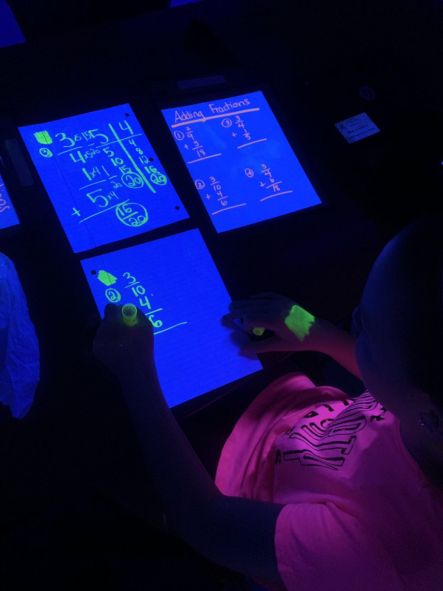 tjbrown5thgrade's tweet image. Our 5th graders are glowing in math class today! @MylanPatriots @RiseUpTeaching #mylanpatriots #setthestagetoengage #glowmath