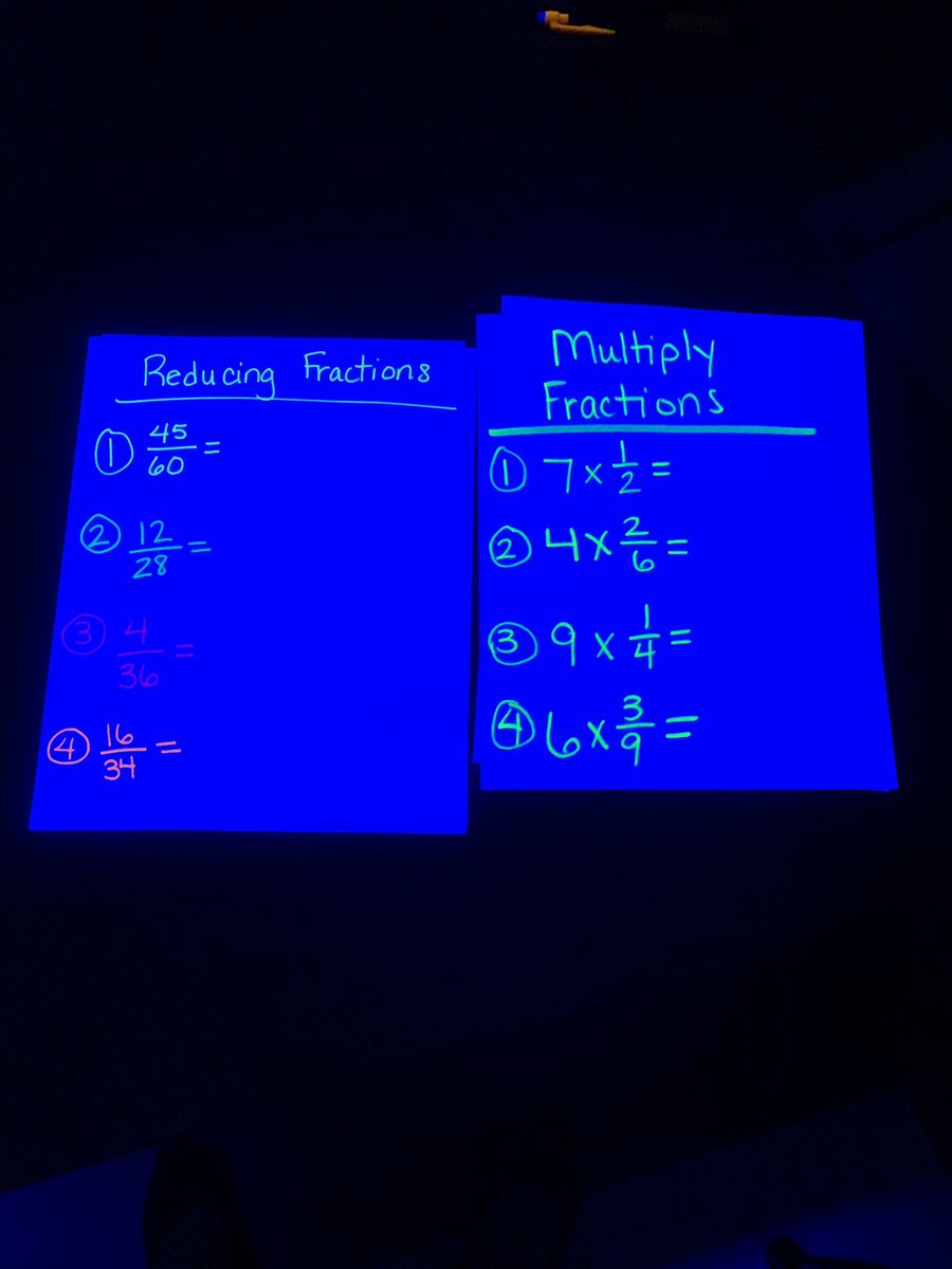 tjbrown5thgrade's tweet image. Our 5th graders are glowing in math class today! @MylanPatriots @RiseUpTeaching #mylanpatriots #setthestagetoengage #glowmath