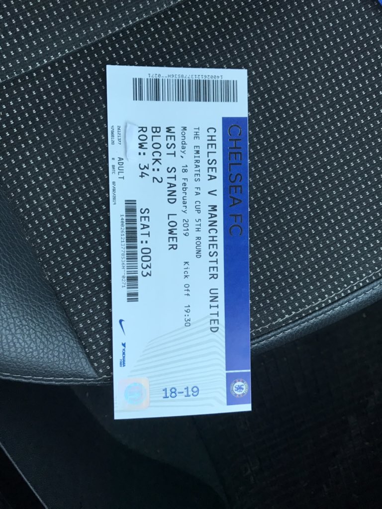 Gain Streaming Followers (@followstreamer) on Twitter photo Giving away 2x <a href="/ChelseaFC/">Chelsea FC</a> vs <a href="/ManUtd/">Manchester United</a> tickets.
Retweet and follow to be in with a chance of winning these.
Winner announced sunday evening ⚽️
#Competition #Mufc #ManUtd #FACup #RETWEET #FOLLOW #football #ManchesterUnited #ChelseaFC #Chelsea Giving away 2x <a href="/ChelseaFC/">Chelsea FC</a> vs <a href="/ManUtd/">Manchester United</a> tickets.
Retweet and follow to be in with a chance of winning these.
Winner announced sunday evening ⚽️
#Competition #Mufc #ManUtd #FACup #RETWEET #FOLLOW #football #ManchesterUnited #ChelseaFC #Chelsea