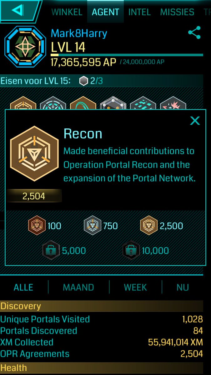 Mark8Harry's tweet photo. New gold medal in #Ingress #OPR #Recon https://t.co/eObkNj3EzQ