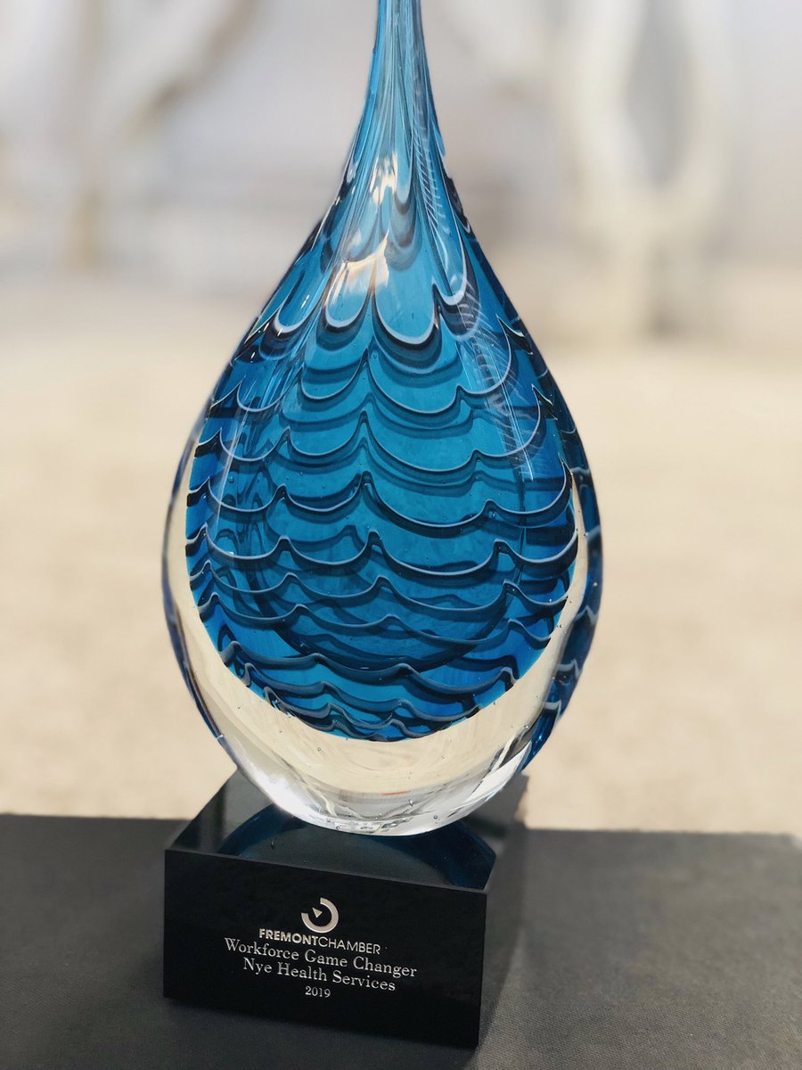 russpeterson2's tweet photo. @nye_health.  Congrats to our PASSIONATE NHS team being recognized with the Workforce Game Changer Award at the Fremont Chamber Banquet.  People Work Happy here!! https://t.co/rw4CfstKIx
