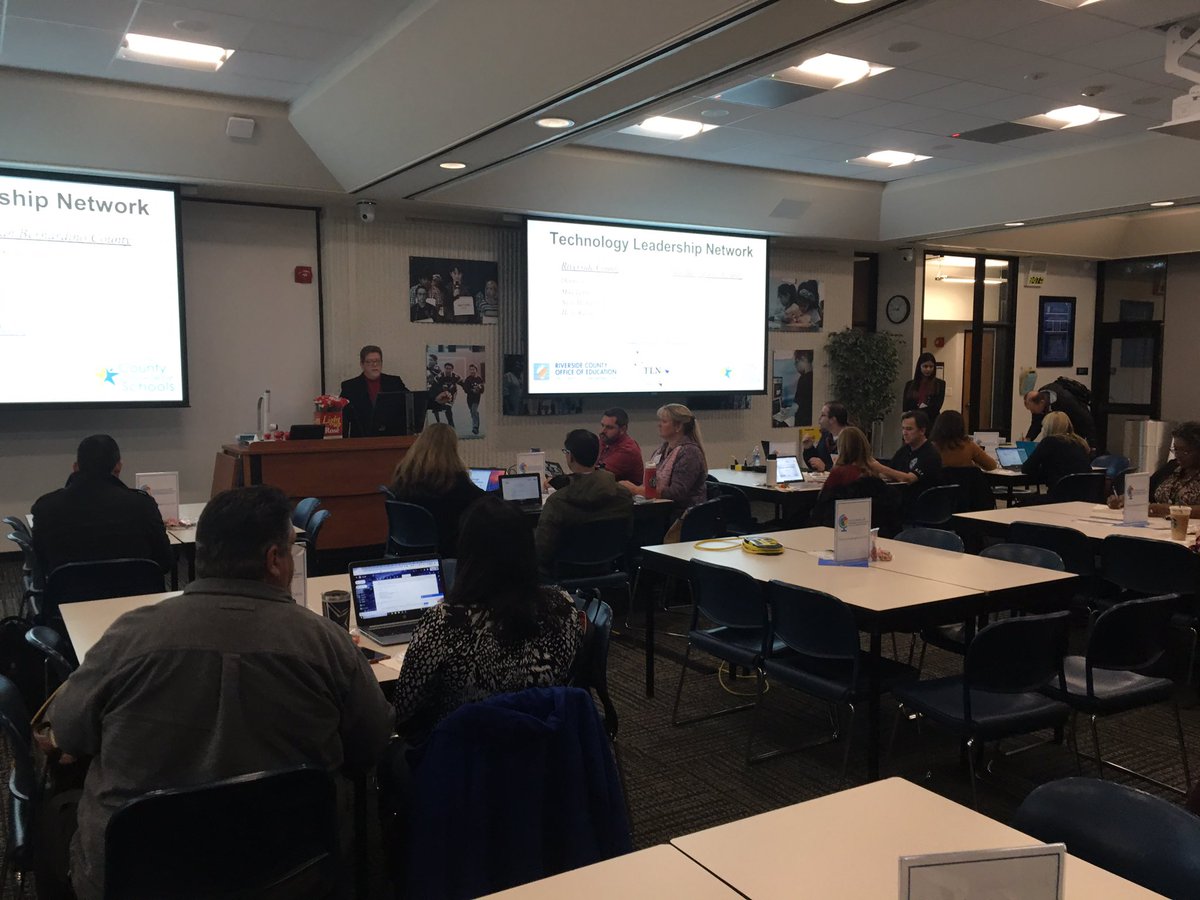 Technology Leadership Network Meeting this morning #ieTLN