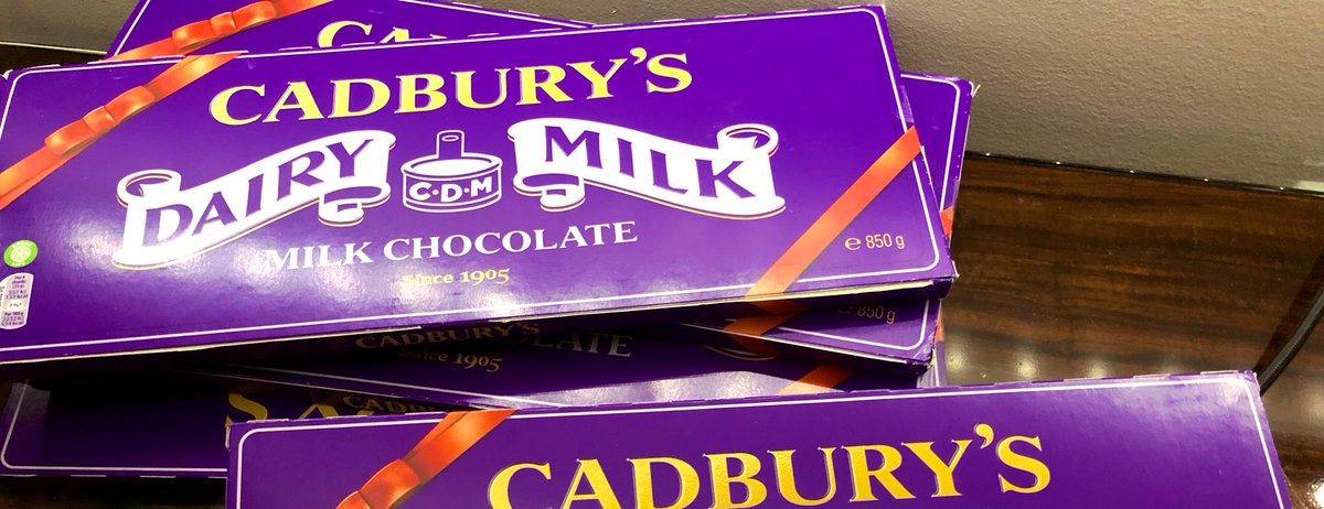 Arrived just in time for #ValentineDay #Cadbury