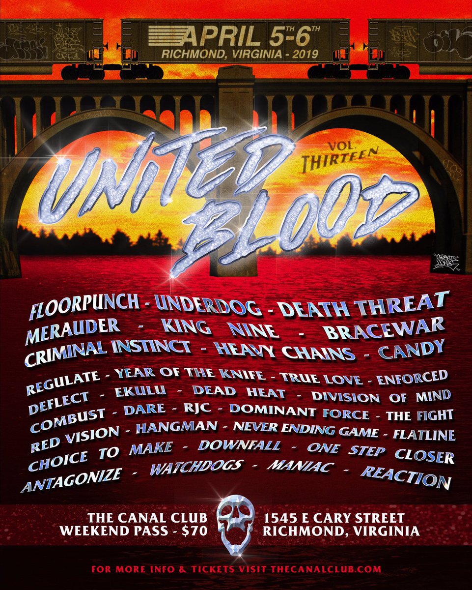 UNITED BLOOD 2019 <a href="/UnitedBloodFest/">UnitedBloodFest</a>
