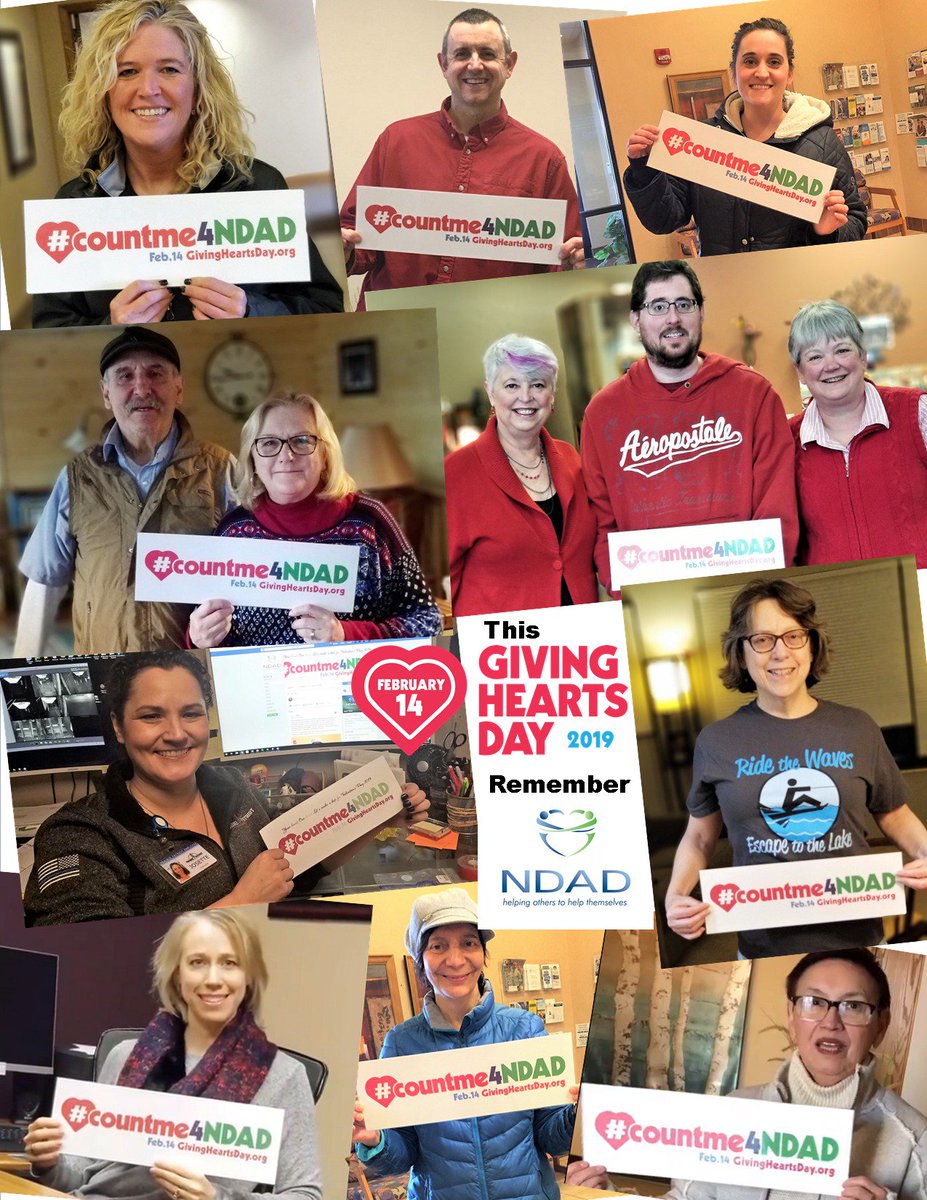 NDAD4YOU's tweet photo. They support NDAD, & you can, too, #NorthDakota & #NWMinnesota. Become a Giving Heart today for #NDAD & the many people in need with #disabilities & #health concerns our charity helps to live more healthy, mobile and independent lives. Visit https://t.co/8iybQ7ocQP to do so. https://t.co/Yrt4T3cvp5