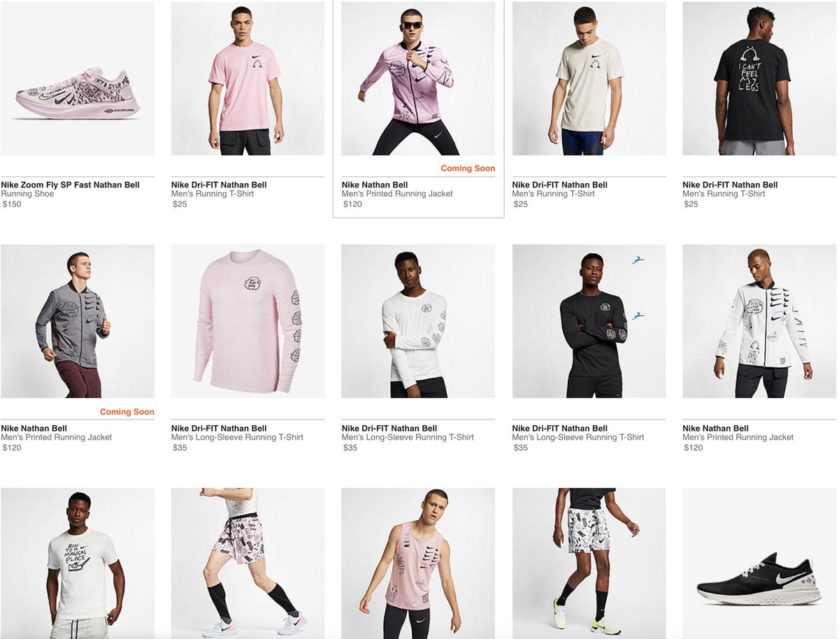 Nathan Bell x Nike Collection via Nike 