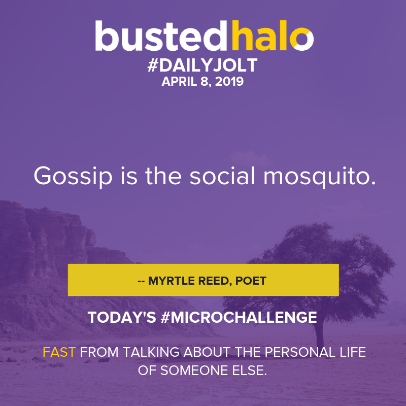 BustedHalo's tweet photo. Today's #DailyJolt comes from the poet #MyrtleReed. https://t.co/hafwifm3lr