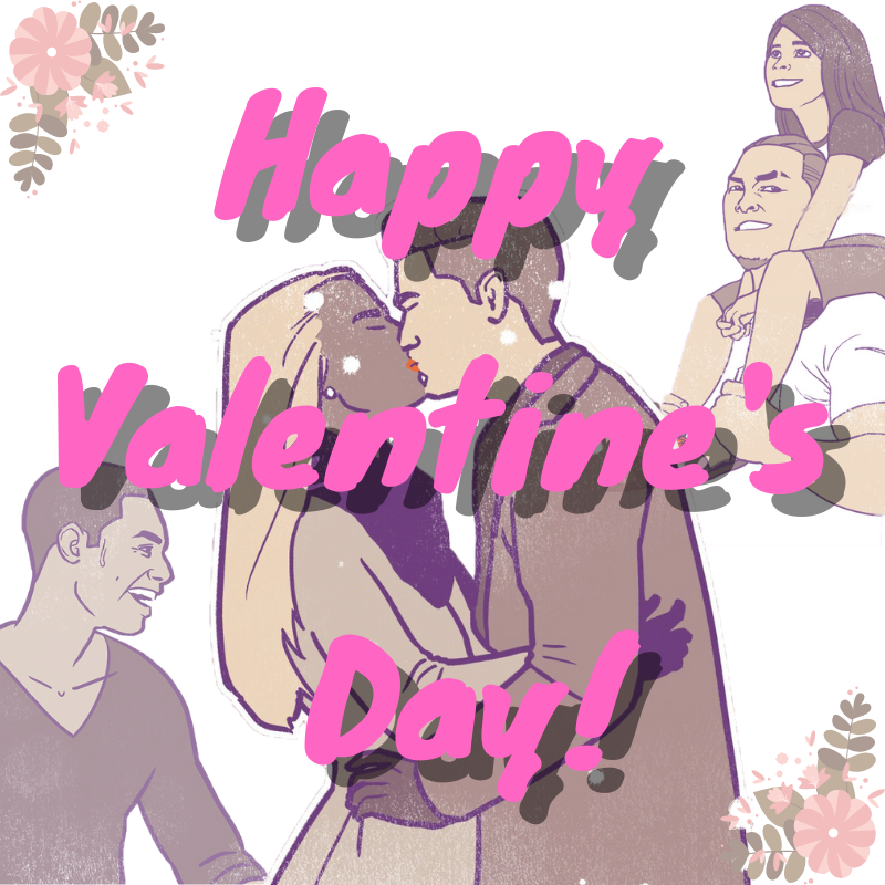 YGetIt's tweet photo. Whether it's friends, family, found family, or partners, we hope you are celebrating the love in your life on this day💐💓🤟 Have a happy Valentine's Day from all of us here at TESTED! #ygetit #tested #health #hiv #comics #love #family #lgbtq #loveislove #valentine https://t.co/tOYP7UPLVI