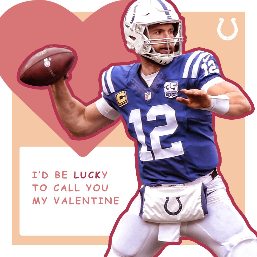 Happy #ValentinesDay Colts fans! 💙 https://t.co/5twlXSn70J