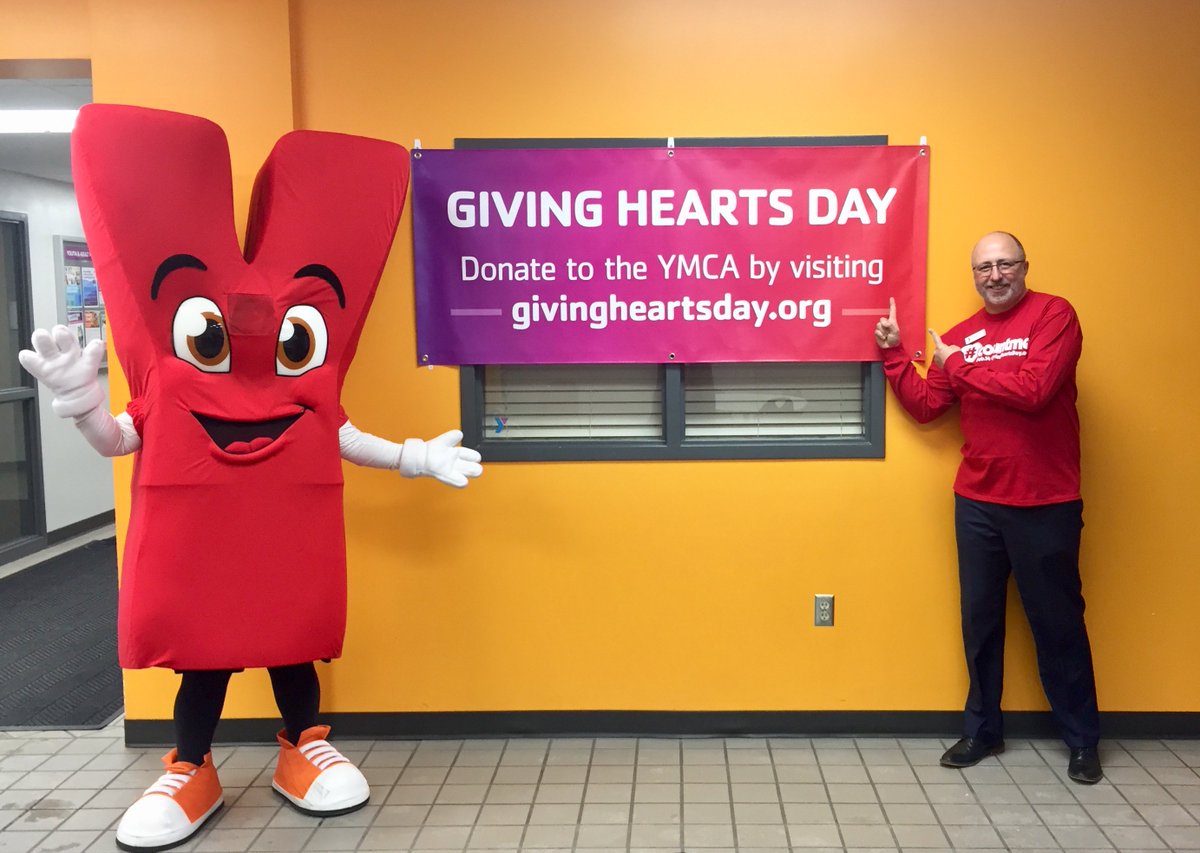 ❤️ HAPPY GIVING HEARTS DAY!! ❤️

All donations to the YMCA today will be put to work by providing scholarships to local kiddos for Y programs like summer camp, child care, and more.

Learn more and donate at givingheartsday.org

#CountMe #GivingHearts19