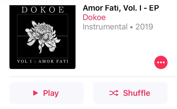 Happy Valentines Day! 💕 

We are so happy to announce that our album is now up on Spotify and AppleMusic! Sorry for the delay, have a good day from us at Dokoe.