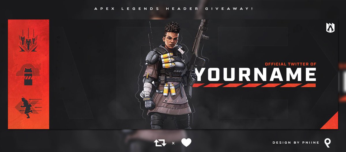 P9 Apex Legends Twitter Header Giveaway Your Chance To Win A Apex Legends Header You Can Chose The Character You Want All You Have To Do Follow Pniine Retweet This