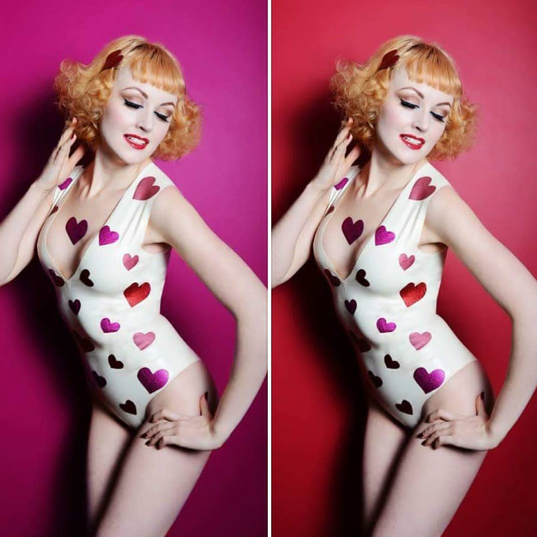 ShhhCouture's tweet photo. 💖❤️ Happy Valentine's Day! ❤️💖
Here's the lovely @anitadebauch in our Heart Appliqué Bodysuit. Photo by the awesome @lucialicephotography 

#latex #latexdesigner #latexlove #latexclothing #latexbodysuit #latexmodel #hearts #valentines #valentinesday #love  #shhhcouturelatex https://t.co/wX8f0XuAzR