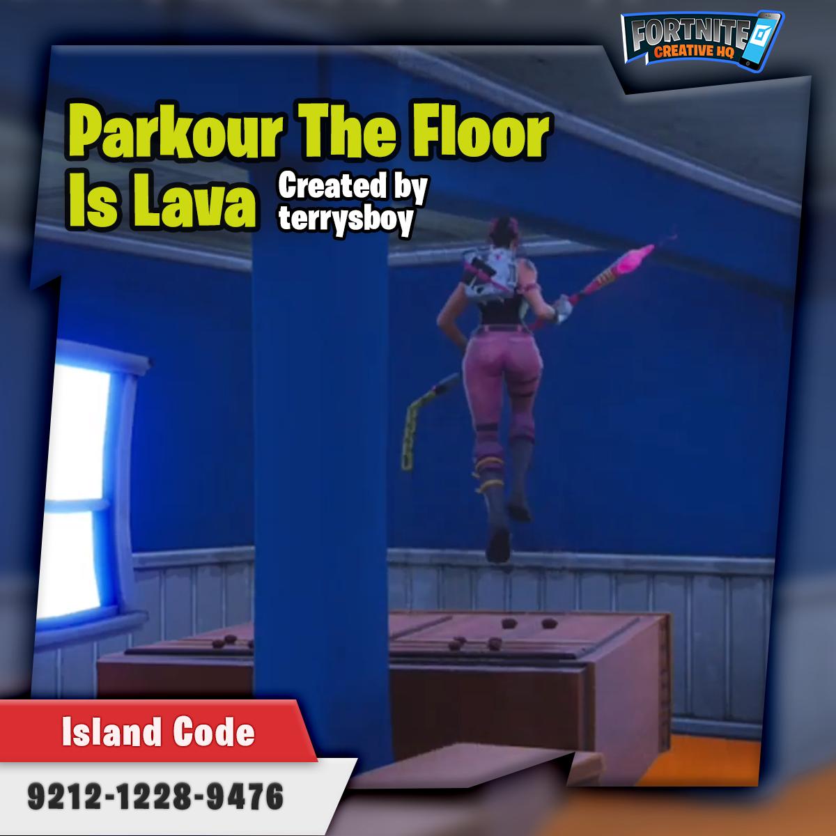 Code Fortnite Creatif The Floor Is Lava - twitter codes for roblox the floor is lava