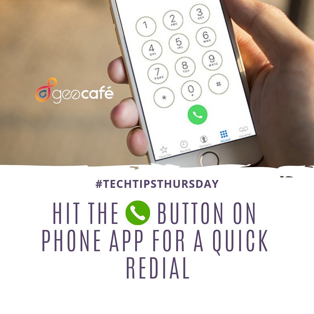 geecafebd's tweet image. Whatever OS you are using, IPhone or Android, If you just hit the dial button on your Phone/Dial app, it will redial the last number you have dialed.
#techtipsthursday