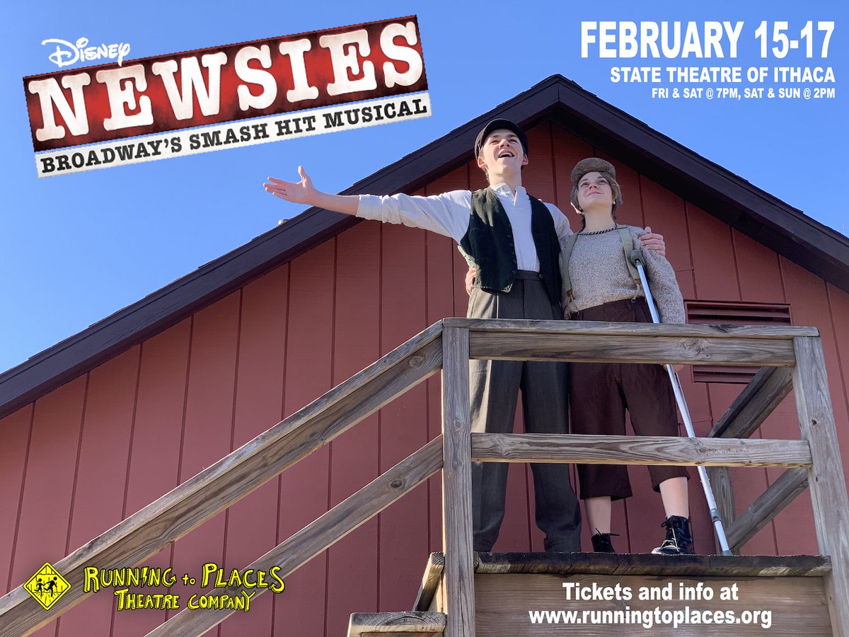 🚸 R2P presents NEWSIES this weekend only! 🎶💪📰✨ - mailchi.mp/runningtoplace…