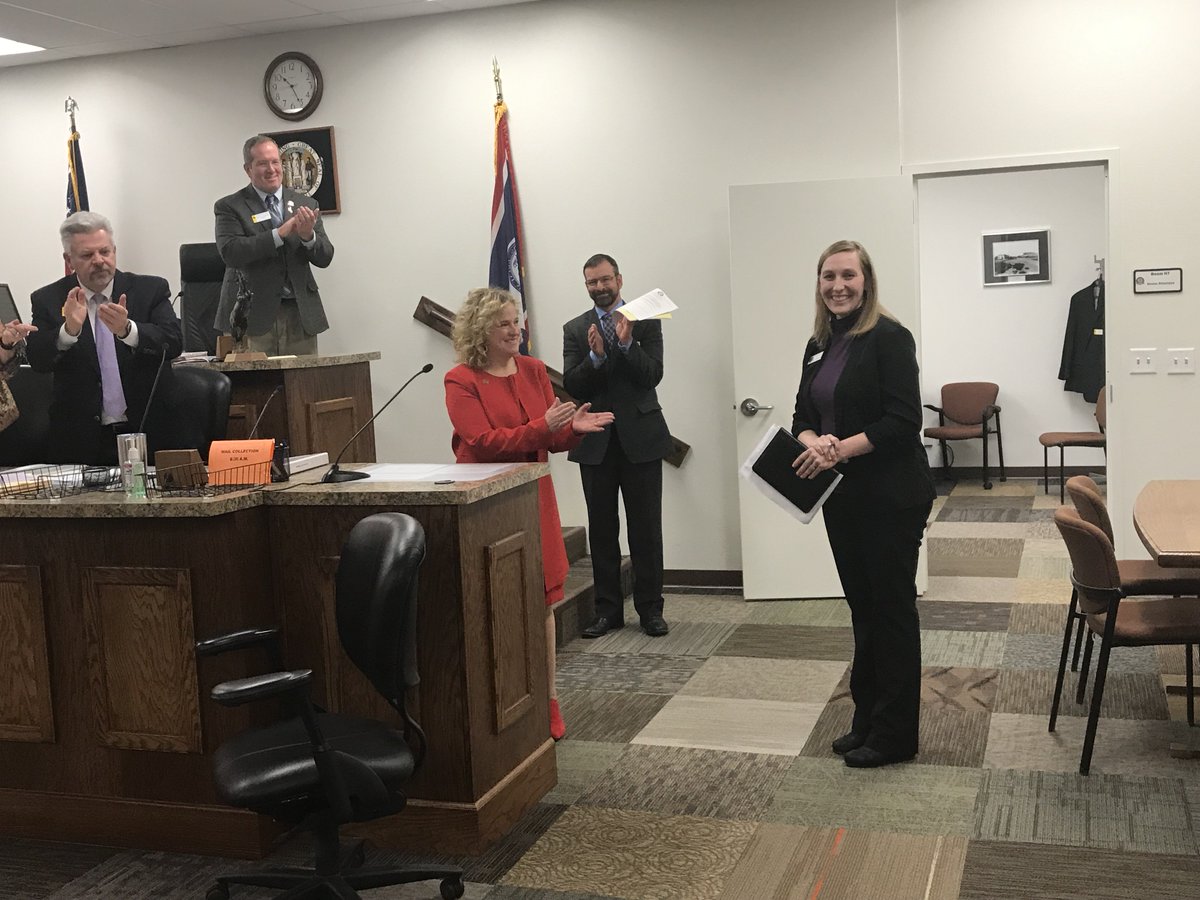WyoLegMajority's tweet photo. The House had the honor of welcoming Valerie Bruce of Campbell County School District #1 as Wyoming's Teacher of the Year. #wylef https://t.co/ydzymljeDG