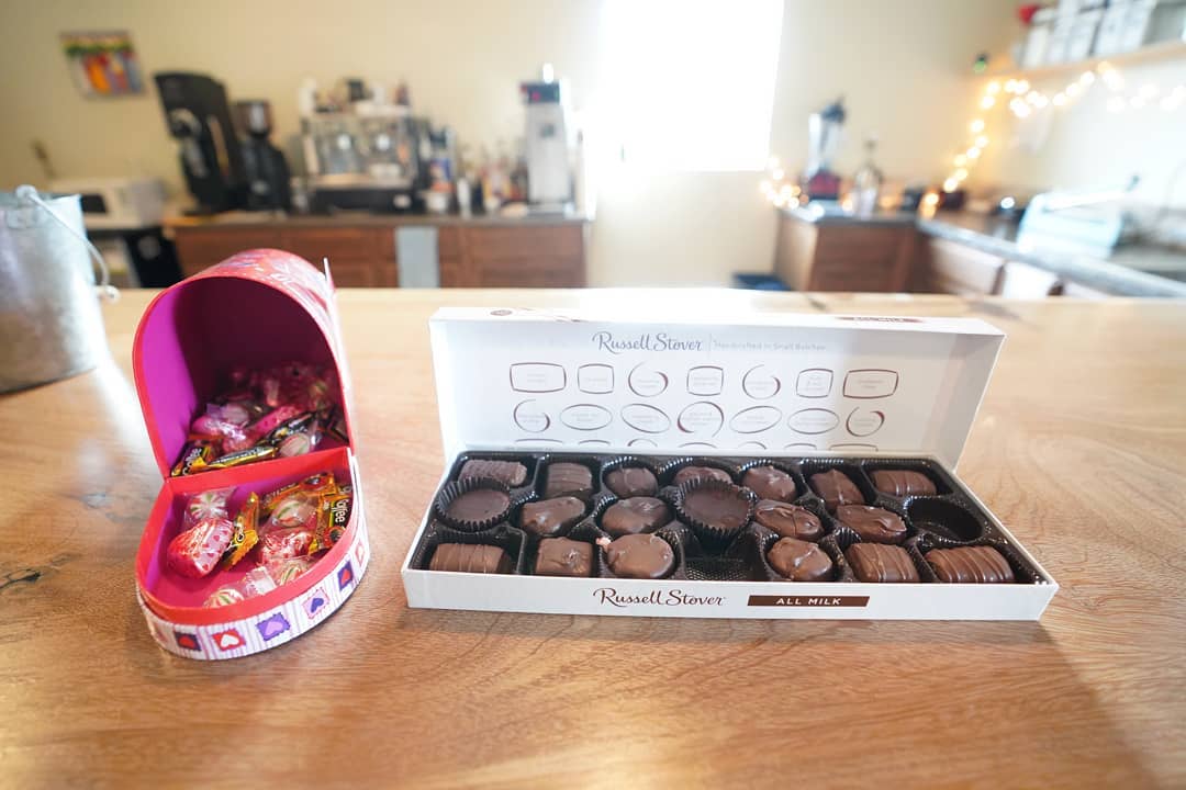 PisgahRoasters's tweet image. It&apos;s February 14th. You know what that means-- another great day for a great cup of coffee! 😉 Be sure to stop in today for 10% off our sweet strawberry latte. Need chocolate to go with that? We&apos;ve got you covered (minus a couple we had to taste test first!) #HappyValentinesDay