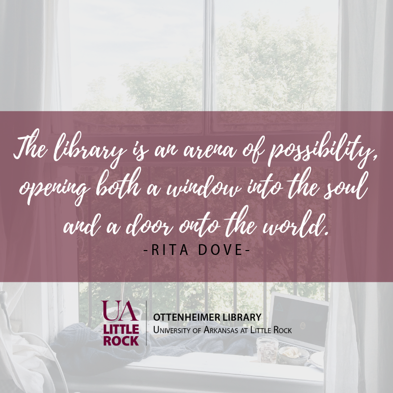 ualrottenheimer's tweet photo. Rita Dove was named US Poet Laureate in 1993. She was the first African American and the youngest poet ever elected to the position. Learn more about Dove at @PoetryFound's website: https://t.co/TT4dfvCXvJ) #librarylove #libarylife #blackhistorymonth #bhm2019 https://t.co/fAWaENwoPe