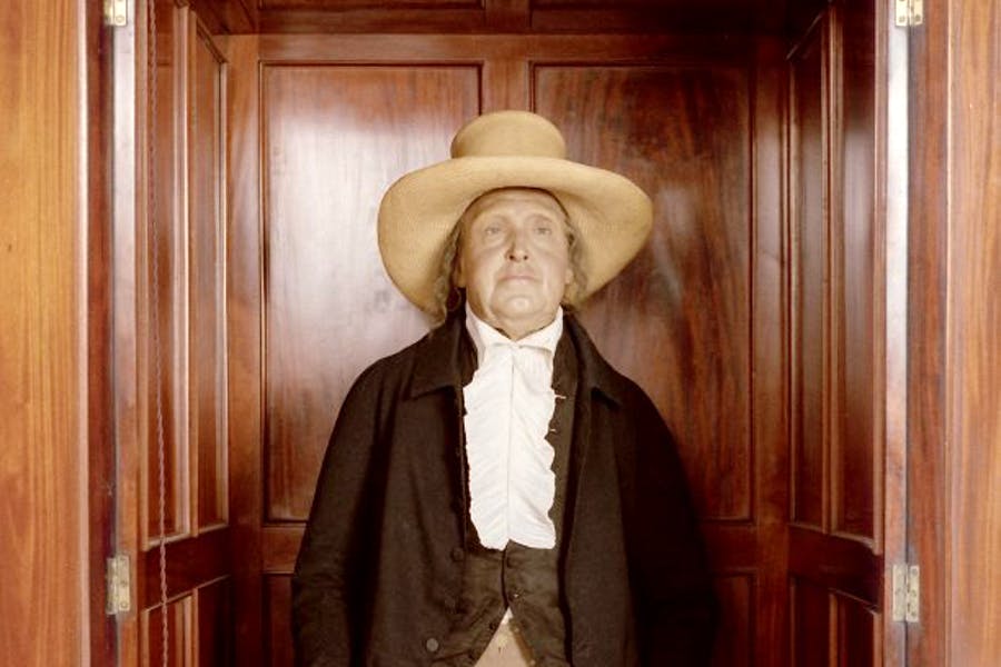 Happy birthday to Jeremy Bentham, who was born on this day in 1748. 

When he died, the philosopher and spiritual founder of @UCL left orders for his body to be dissected and preserved - today you can see him on public display at the university. #BenthamBirthday #MuseumMileLDN