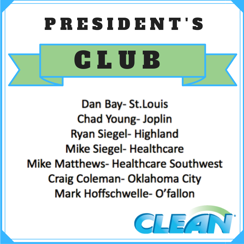 Clean_Uniform's tweet photo. Congratulations to our 2018 President's Award Sales winners! https://t.co/DaIn05DB8R