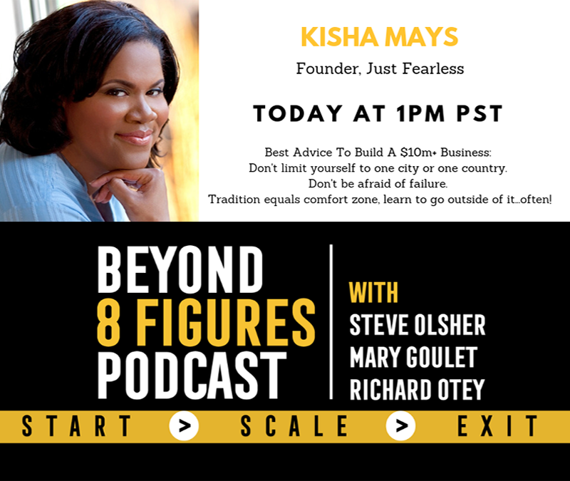beyond8figures's tweet photo. LIVE @1 PT w/ @IAmJustFearless, #SerialEntrepreneur, Visionary Global #BusinessDevelopmentStrategist, #BestSellingAuthor, Angel Investor & Philanthropist. Her focus is developing 1,000,000 #FearlessFemaleEntrepreneurs generating $1M+ in annual revenue. https://t.co/DDywn1g3u6 https://t.co/tDvcFLO4GV